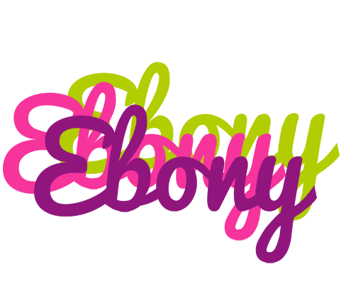Ebony flowers logo