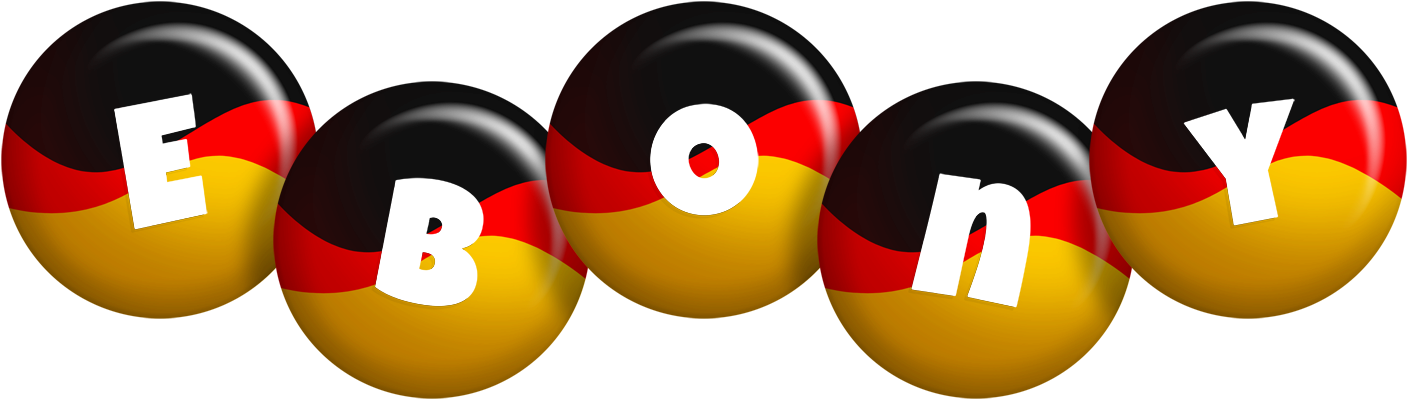 Ebony german logo