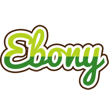 Ebony golfing logo