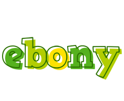 Ebony juice logo