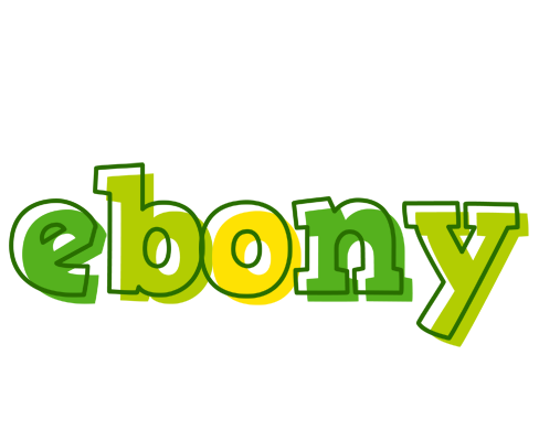 Ebony juice logo