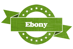 Ebony natural logo