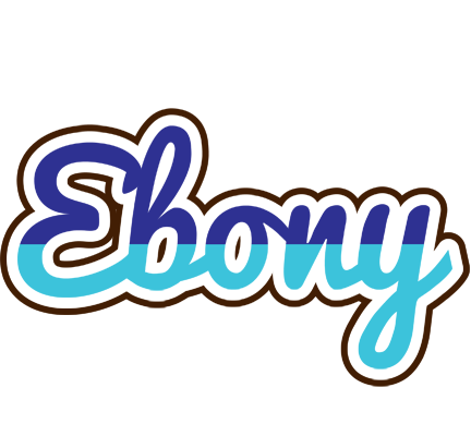 Ebony raining logo