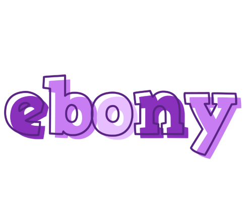 Ebony sensual logo