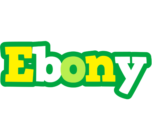 Ebony soccer logo
