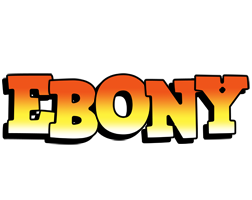 Ebony sunset logo