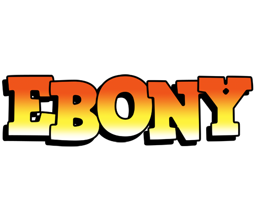 Ebony sunset logo
