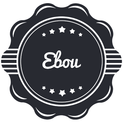 Ebou badge logo