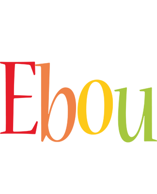 Ebou birthday logo