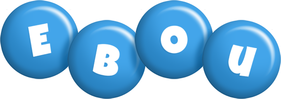 Ebou candy-blue logo