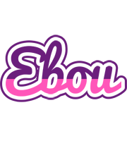 Ebou cheerful logo