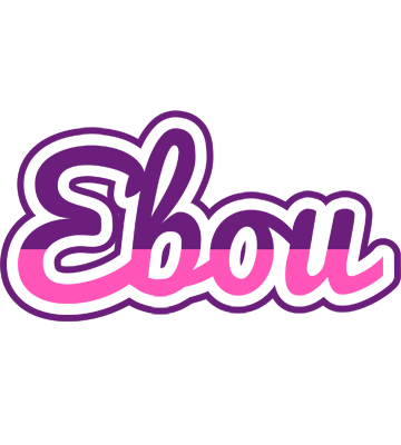 Ebou cheerful logo