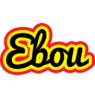 Ebou flaming logo