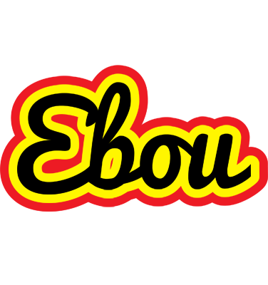Ebou flaming logo