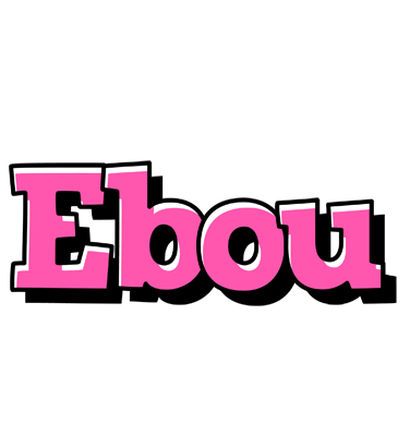 Ebou girlish logo