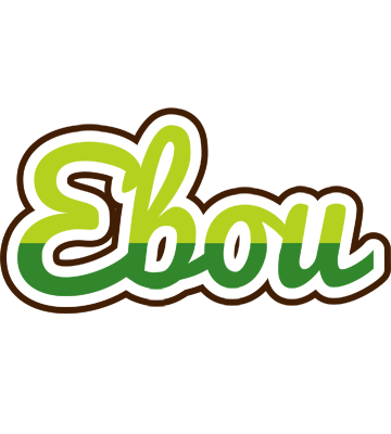 Ebou golfing logo