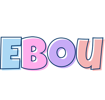 Ebou pastel logo