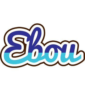 Ebou raining logo