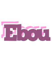 Ebou relaxing logo