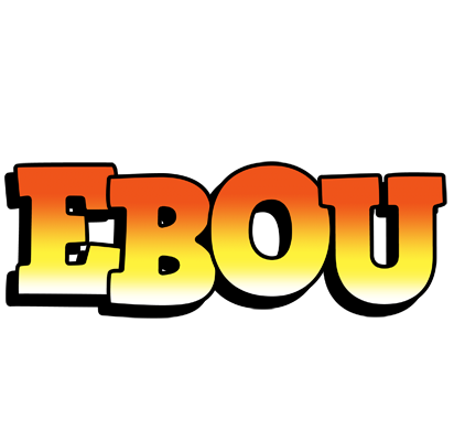 Ebou sunset logo