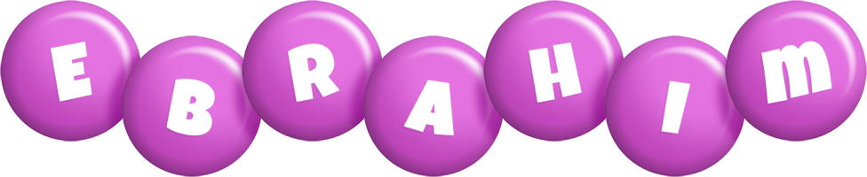 Ebrahim candy-purple logo