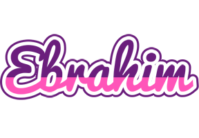 Ebrahim cheerful logo