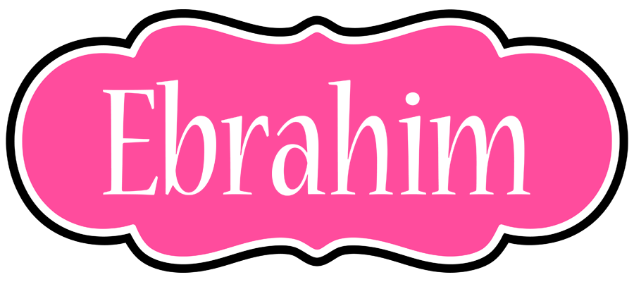 Ebrahim invitation logo