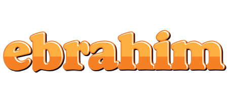 Ebrahim orange logo