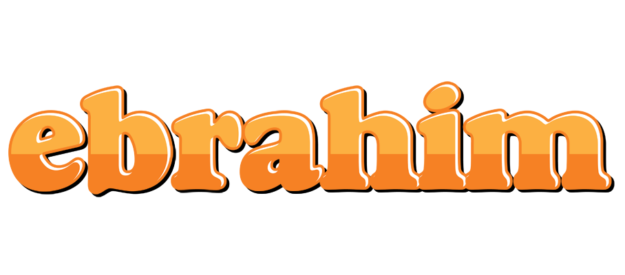 Ebrahim orange logo
