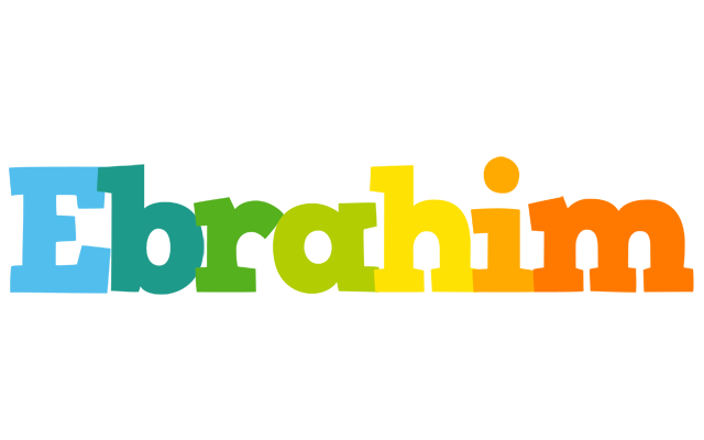 Ebrahim rainbows logo