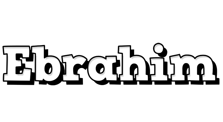Ebrahim snowing logo