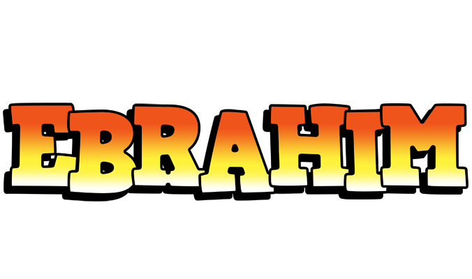 Ebrahim sunset logo