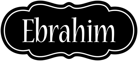 Ebrahim welcome logo