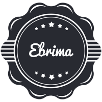 Ebrima badge logo