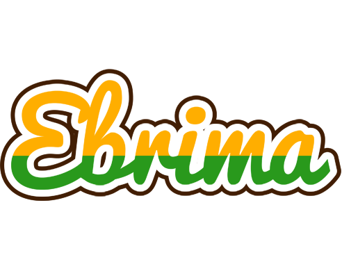 Ebrima banana logo