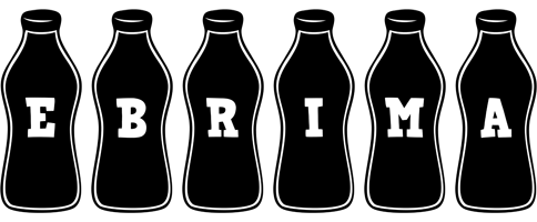 Ebrima bottle logo