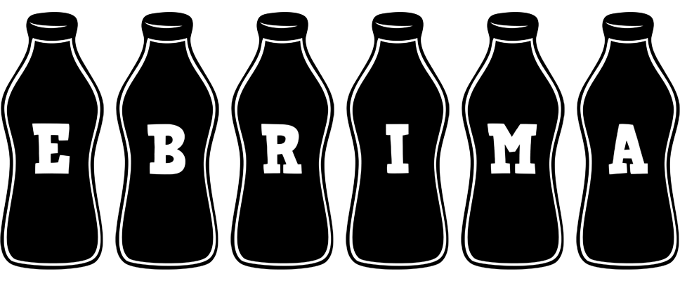 Ebrima bottle logo