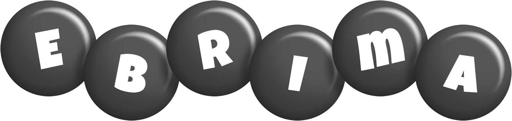 Ebrima candy-black logo