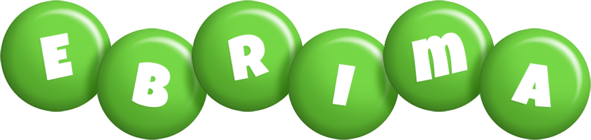 Ebrima candy-green logo