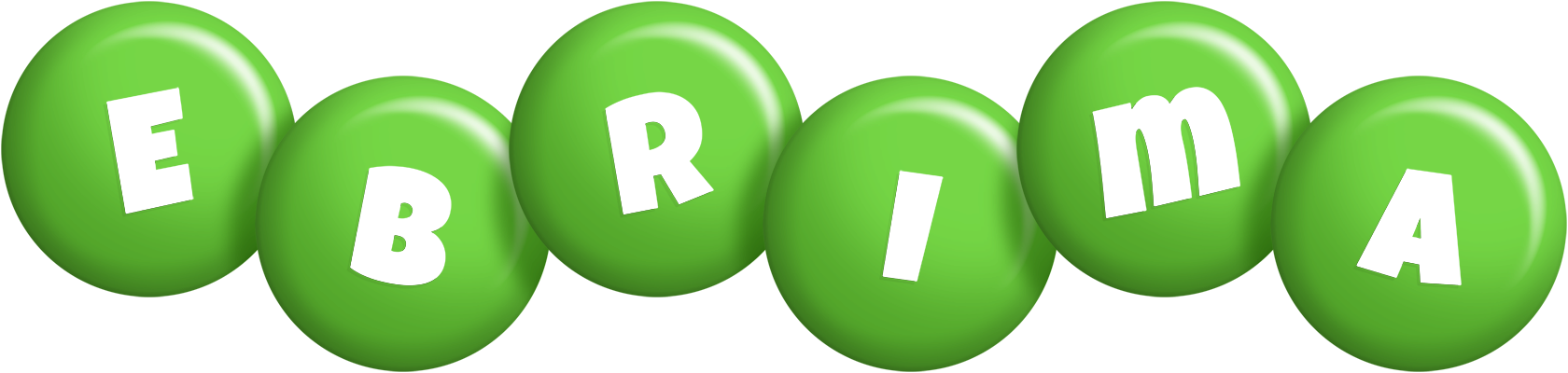 Ebrima candy-green logo