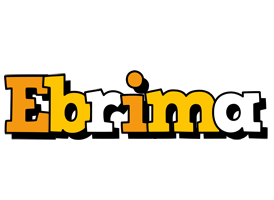 Ebrima cartoon logo