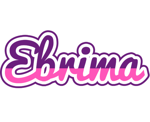 Ebrima cheerful logo