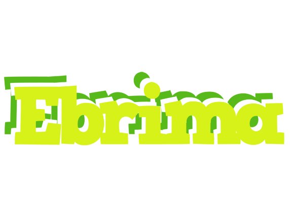 Ebrima citrus logo