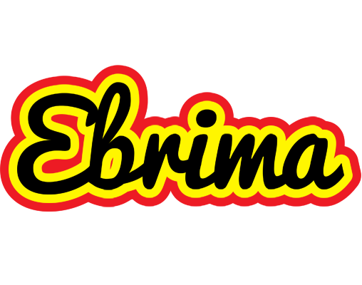 Ebrima flaming logo