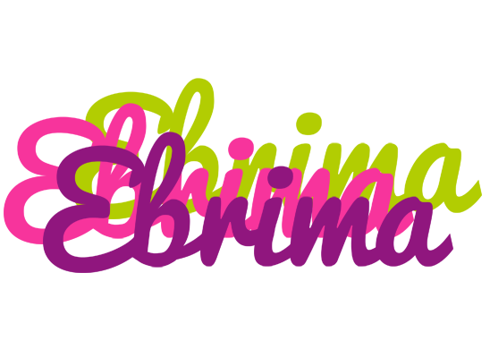 Ebrima flowers logo