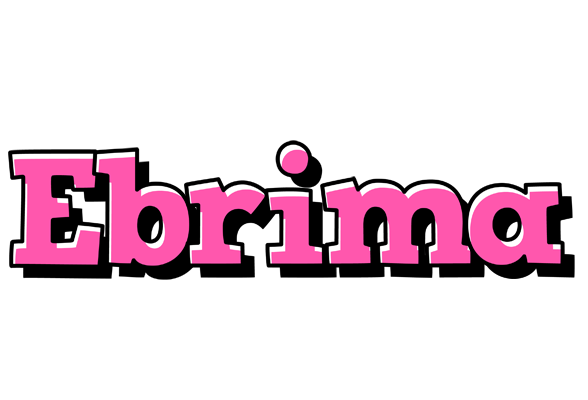 Ebrima girlish logo