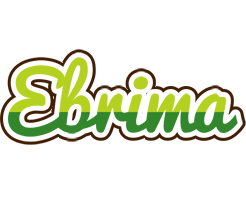 Ebrima golfing logo