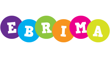 Ebrima happy logo