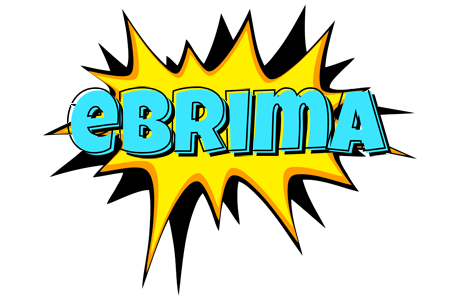 Ebrima indycar logo