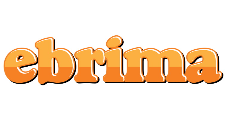 Ebrima orange logo